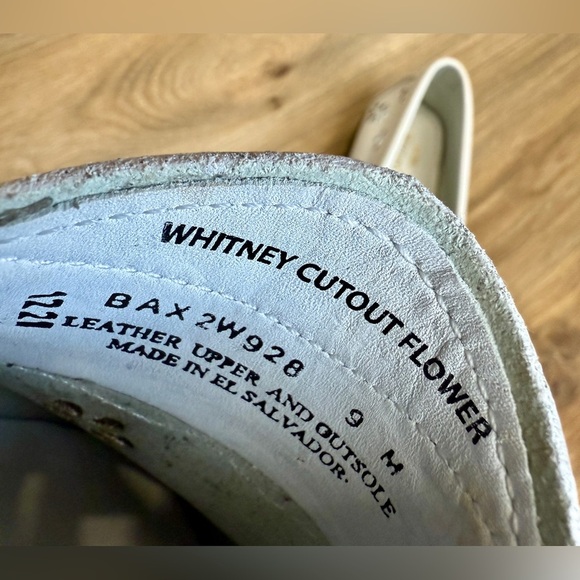 G.H. Bass Whitney White Cut Out Leather Penny Loafers Size 9M EUC - Picture 10 of 10